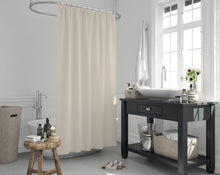 Afbeelding in Gallery-weergave laden, Zethome - Douchegordijn - Badkamer Gordijn - Shower Curtain - Waterdicht - Een stuk - Sneldrogend en Anti Schimmel -Wasbaar en Duurzaam -0010 Creme