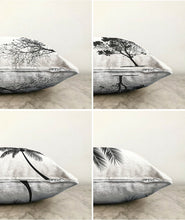 Afbeelding in Gallery-weergave laden, Zethome - Kussenhoes Kerstpatroon - 43x43 - Set 4 Pieces - Kussenhoezen - Dubbelzijdig bedrukt - Soft Touch - Boomthema op een witte achtergrond