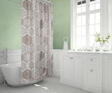 Afbeelding in Gallery-weergave laden, Zethome - Douchegordijn - Badkamer Gordijn - Shower Curtain - Waterdicht - 1x120X200 - Een Stuk - Sneldrogend en Anti Schimmel -Wasbaar en Duurzaam - 2345