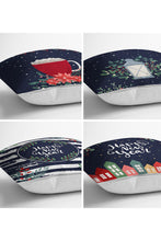 Afbeelding in Gallery-weergave laden, Zethome Kussenhoes Vierkantjes - Dubbelzijdig Bedrukt – Soft Touch – 43 x 43 Happy New Year - 4 stuk