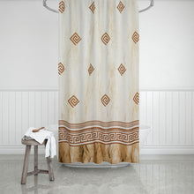 Afbeelding in Gallery-weergave laden, Zethome - Douchegordijn 4860 110x200 cm - Badkamer Gordijn - Waterdicht - Sneldrogend - Anti Schimmel -Wasbaar