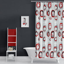 Afbeelding in Gallery-weergave laden, Zethome Douchegordijn 4954 Mix 110x200 cm - Badkamer Gordijn - Waterdicht - Sneldrogend - Anti Schimmel -Wasbaar