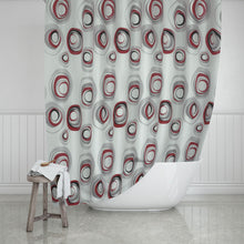 Afbeelding in Gallery-weergave laden, Zethome Douchegordijn 4954 Mix 110x200 cm - Badkamer Gordijn - Waterdicht - Sneldrogend - Anti Schimmel -Wasbaar