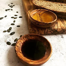 Afbeelding in Gallery-weergave laden, Zethome Houten Minikommen Olijfhout Minidip Kommen Set van 6 Handgemaakte Kommen, Handgemaakt Decoratief