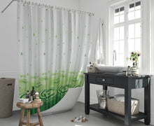 Load image into Gallery viewer, Zethome - Douchegordijn - Badkamer Gordijn - Shower Curtain - Waterdicht - Een Stuk - Sneldrogend en Anti Schimmel -Wasbaar en Duurzaam - 5020