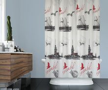 Load image into Gallery viewer, Zethome - Douchegordijn - Badkamer Gordijn - Shower Curtain - Waterdicht - 1x100X200 - Een Stuk - Sneldrogend en Anti Schimmel -Wasbaar en Duurzaam - 5065