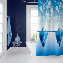 Load image into Gallery viewer, Zethome - Douchegordijn - Badkamer Gordijn - Shower Curtain - Waterdicht - Een Stuk - Sneldrogend en Anti Schimmel -Wasbaar en Duurzaam - 5322