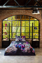 Afbeelding in Gallery-weergave laden, Zethome Dekbedovertrek - (160x220) - 1 Kussenslopen - (50x70) - Eenpersoons - Cyberpunk