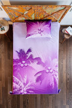 Load image into Gallery viewer, Zethome Dekbedovertrek - (160x220) - 1 Kussenslopen - (50x70) - Eenpersoons - Violet Shadows