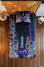 Afbeelding in Gallery-weergave laden, Zethome Dekbedovertrek En Wandbekleding Set - (160x220) - 1 Kussenslopen - (50x70) - Eenpersoons - Cyberpunk