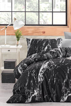 Afbeelding in Gallery-weergave laden, Zethome Dekbedovertrek - Kussenslopen - Marmer patroon