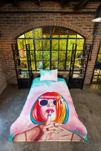 Afbeelding in Gallery-weergave laden, Zethome Dekbedovertrek - (160x220) - 1 Kussenslopen - (50x70) - Eenpersoons - Stuff