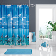 Afbeelding in Gallery-weergave laden, Zethome - Douchegordijn - Badkamer Gordijn - Shower Curtain - Waterdicht - Een stuk - Sneldrogend en Anti Schimmel -Wasbaar en Duurzaam - 8852