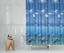 Afbeelding in Gallery-weergave laden, Zethome - Douchegordijn - Badkamer Gordijn - Shower Curtain - Waterdicht - Een stuk - Sneldrogend en Anti Schimmel -Wasbaar en Duurzaam - 8852