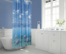 Afbeelding in Gallery-weergave laden, Zethome - Douchegordijn - Badkamer Gordijn - Shower Curtain - Waterdicht - Een stuk - Sneldrogend en Anti Schimmel -Wasbaar en Duurzaam - 8852