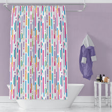 Load image into Gallery viewer, Zethome - Douchegordijn - Badkamer Gordijn - Shower Curtain - Waterdicht - 1x100X200 - Een Stuk - Sneldrogend en Anti Schimmel -Wasbaar en Duurzaam - 9385