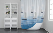 Afbeelding in Gallery-weergave laden, Zethome - Douchegordijn 180x200 cm - Polyester - Badkamer Gordijn - Shower Curtain - Sneldrogend en Anti Schimmel -Wasbaar en Duurzaam - 9889