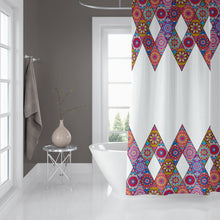 Load image into Gallery viewer, Zethome - Douchegordijn - Badkamer Gordijn - Shower Curtain - Waterdicht - Een Stuk - Sneldrogend en Anti Schimmel -Wasbaar en Duurzaam - 10149