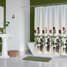 Load image into Gallery viewer, Zethome - Douchegordijn - Badkamer Gordijn - Shower Curtain - Waterdicht - Een Stuk - Sneldrogend en Anti Schimmel -Wasbaar en Duurzaam - 12005