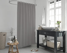 Load image into Gallery viewer, Zethome - Douchegordijn - Badkamer Gordijn - Shower Curtain - Waterdicht - Een stuk - Sneldrogend en Anti Schimmel -Wasbaar en Duurzaam -0010 Grijs
