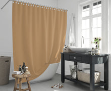 Load image into Gallery viewer, Zethome - Douchegordijn - Badkamer Gordijn - Shower Curtain - Waterdicht - Een stuk - Sneldrogend en Anti Schimmel -Wasbaar en Duurzaam -0010 Beige
