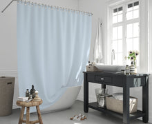 Load image into Gallery viewer, Zethome - Douchegordijn - Badkamer Gordijn - Shower Curtain - Waterdicht - Een stuk - Sneldrogend en Anti Schimmel -Wasbaar en Duurzaam -0010 Licht Blauw
