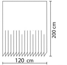 Afbeelding in Gallery-weergave laden, Zethome - Douchegordijn - Badkamer Gordijn - Shower Curtain - Waterdicht -  Een Stuk - Sneldrogend en Anti Schimmel -Wasbaar en Duurzaam - 4597
