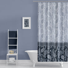 Afbeelding in Gallery-weergave laden, Zethome - Nauw Douchegordijn - 110x200 cm - Badkamer Gordijn - Shower Curtain - Waterdicht - Sneldrogend en Anti Schimmel -Wasbaar en Duurzaam - 2102
