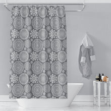 Afbeelding in Gallery-weergave laden, Zethome - Douchegordijn 180x200 cm - Polyester - Badkamer Gordijn - Shower Curtain - Sneldrogend en Anti Schimmel -Wasbaar en Duurzaam - 2882
