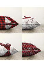 Afbeelding in Gallery-weergave laden, Zethome - Kussenhoes Kerstpatroon - Set 4 Pieces - Kussenhoezen - Dubbelzijdig bedrukt - Soft Touch - Christmas
