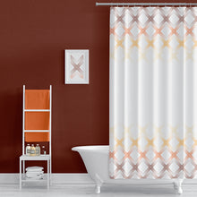 Afbeelding in Gallery-weergave laden, Zethome - Douchegordijn 180x200 cm - Polyester - Badkamer Gordijn - Shower Curtain - Waterdicht - Sneldrogend en Anti Schimmel -Wasbaar en Duurzaam - 4644
