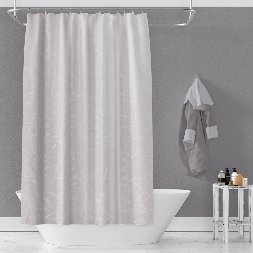 Zethome - Douchegordijn 180x200 cm - Polyester - Badkamer Gordijn - Shower Curtain - Sneldrogend en Anti Schimmel -Wasbaar en Duurzaam - 5026G