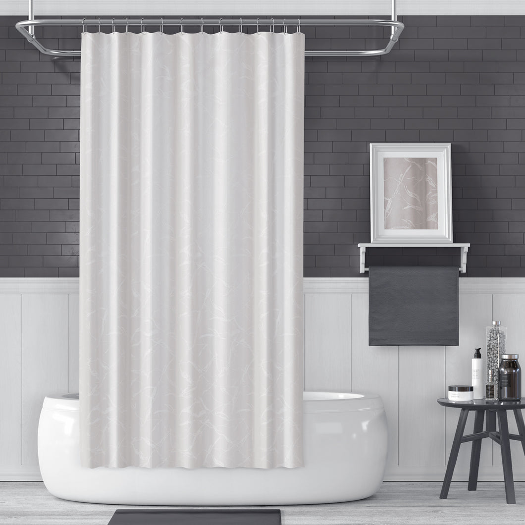 Zethome - Douchegordijn - Badkamer Gordijn - Shower Curtain - Waterdicht - Een Stuk - Sneldrogend en Anti Schimmel -Wasbaar en Duurzaam - 5026