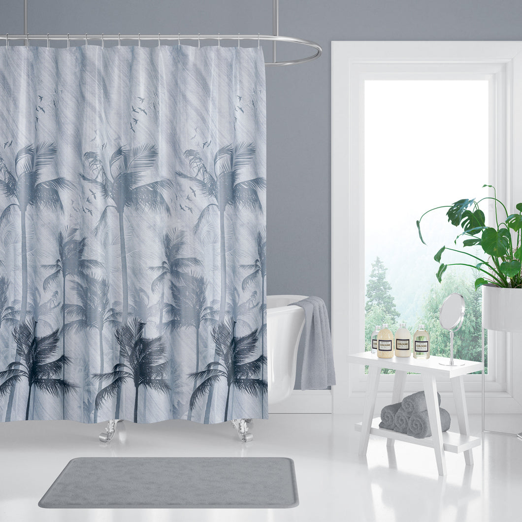 Zethome - Douchegordijn - Badkamer Gordijn - Shower Curtain - Waterdicht - Een stuk - Sneldrogend en Anti Schimmel -Wasbaar en Duurzaam - 5104