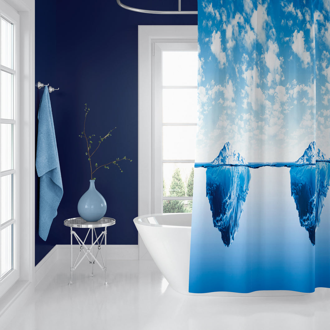 Zethome - Douchegordijn - Badkamer Gordijn - Shower Curtain - Waterdicht -  Een Stuk - Sneldrogend en Anti Schimmel -Wasbaar en Duurzaam - 5322