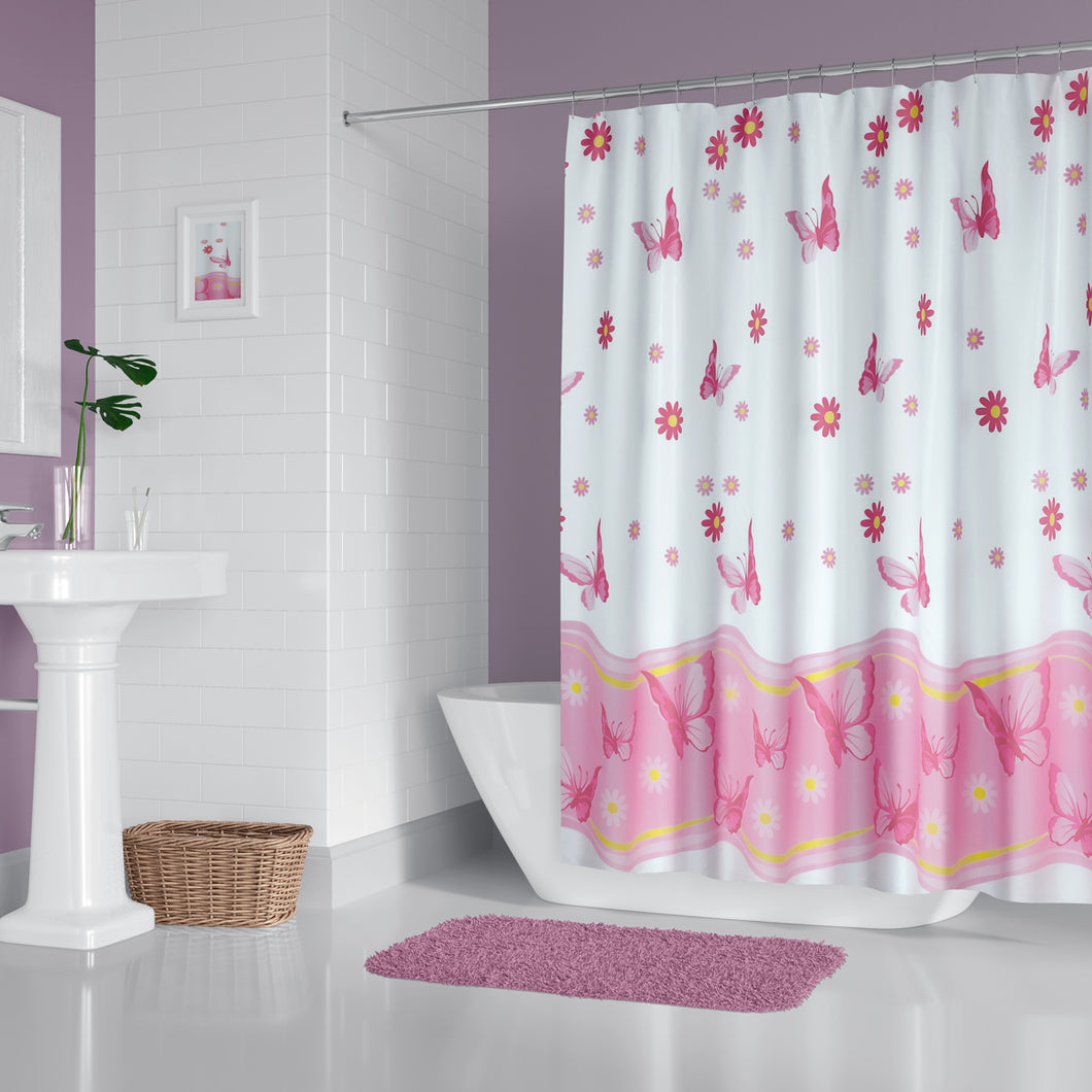 Zethome - Douchegordijn - Badkamer Gordijn - Shower Curtain - Waterdicht - Een stuk - Sneldrogend en Anti Schimmel -Wasbaar en Duurzaam - 6020