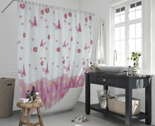 Afbeelding in Gallery-weergave laden, Zethome - Douchegordijn - Badkamer Gordijn - Shower Curtain - Waterdicht - Een stuk - Sneldrogend en Anti Schimmel -Wasbaar en Duurzaam - 6020
