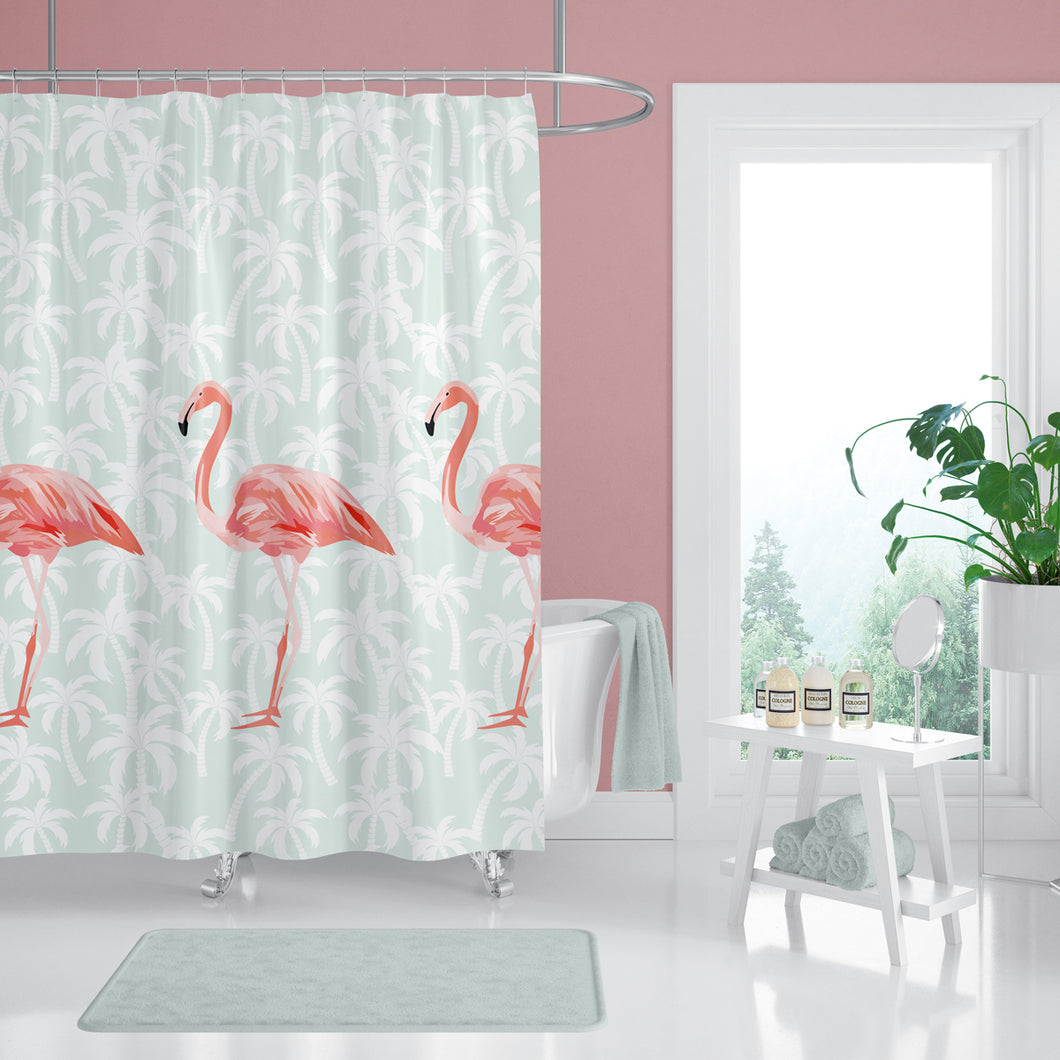 Zethome - Douchegordijn - Badkamer Gordijn - Shower Curtain - Waterdicht - Een stuk - Sneldrogend en Anti Schimmel -Wasbaar en Duurzaam - 6442