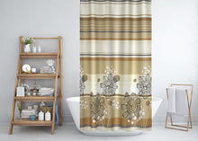 Afbeelding in Gallery-weergave laden, Zethome - Douchegordijn 180x200 cm - Polyester - Badkamer Gordijn - Shower Curtain - Sneldrogend en Anti Schimmel -Wasbaar en Duurzaam - 7708
