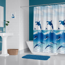 Load image into Gallery viewer, Zethome - Douchegordijn - Badkamer Gordijn - Shower Curtain - Waterdicht -  Een Stuk - Sneldrogend en Anti Schimmel -Wasbaar en Duurzaam - 9515
