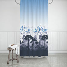 Afbeelding in Gallery-weergave laden, Zethome - Douchegordijn 180x200 cm - Polyester - Badkamer Gordijn - Shower Curtain - Waterdicht - Sneldrogend en Anti Schimmel -Wasbaar en Duurzaam - 10292
