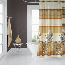 Afbeelding in Gallery-weergave laden, Zethome - Douchegordijn 180x200 cm - Polyester - Badkamer Gordijn - Shower Curtain - Sneldrogend en Anti Schimmel -Wasbaar en Duurzaam - 7708
