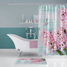 Afbeelding in Gallery-weergave laden, Zethome - Douchegordijn - Badkamer Gordijn - Shower Curtain - Waterdicht -  Een Stuk - Sneldrogend en Anti Schimmel -Wasbaar en Duurzaam - Lilac
