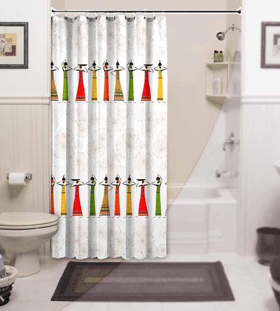 Zethome - Douchegordijn 180x200 cm - Waterdicht - Polyester - Badkamer Gordijn - Shower Curtain - Sneldrogend en Anti Schimmel -Wasbaar - Duurzaam