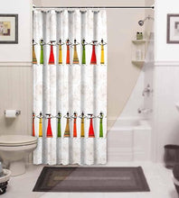 Load image into Gallery viewer, Zethome - Douchegordijn - Badkamer Gordijn - Shower Curtain - Waterdicht - Een Stuk - Sneldrogend en Anti Schimmel -Wasbaar en Duurzaam - Africa
